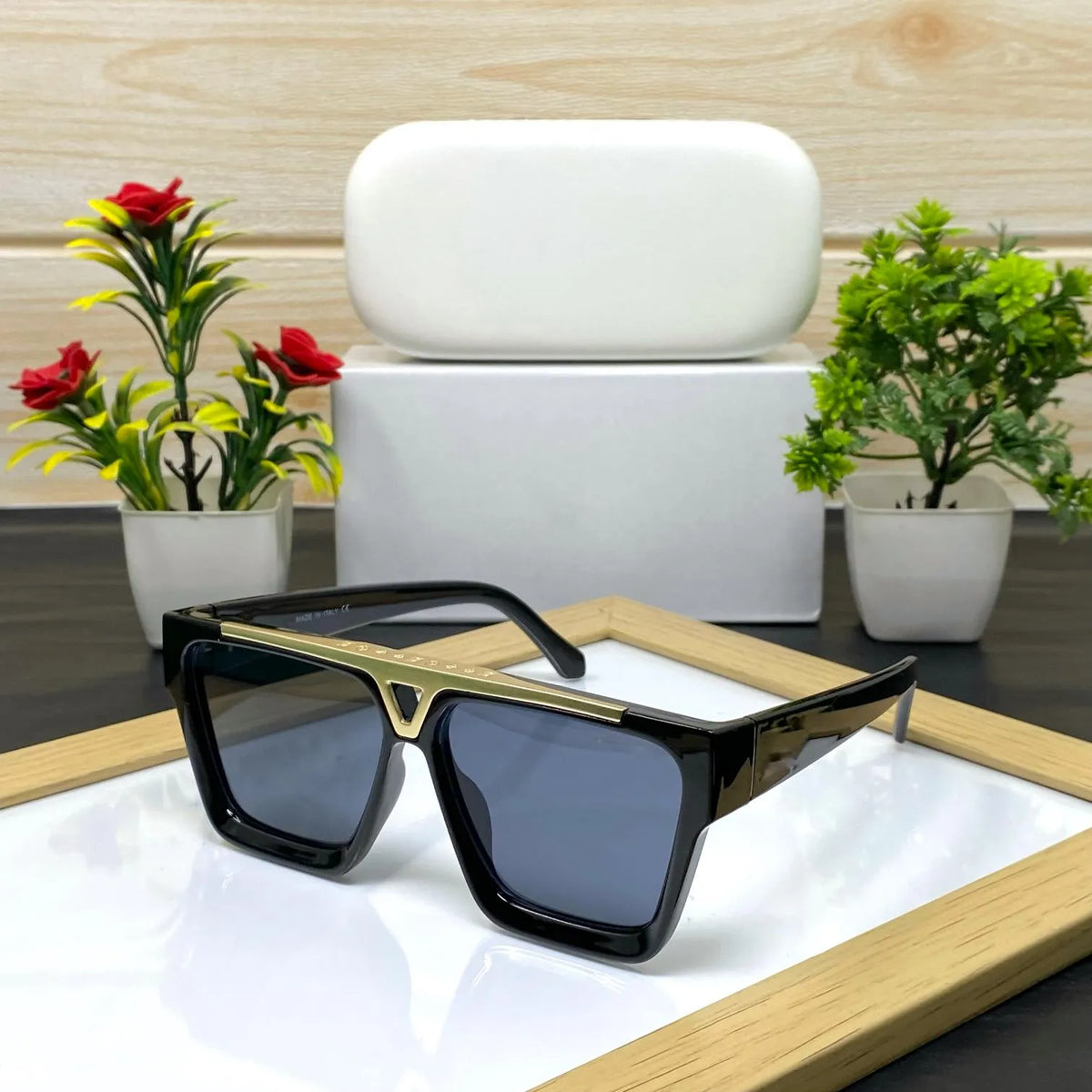 Modern Chunky Square Glasses