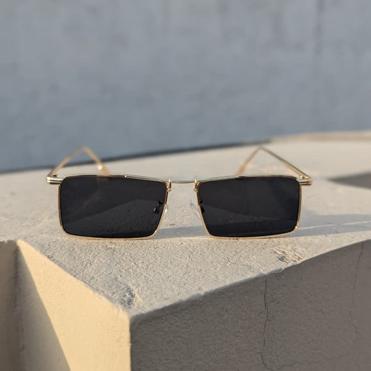 Noir Edge Sunglasses - Metal Frame