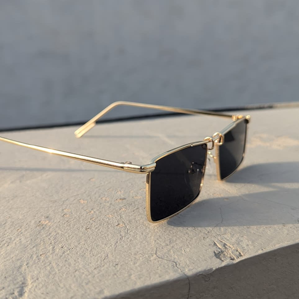 Noir Edge Sunglasses - Metal Frame