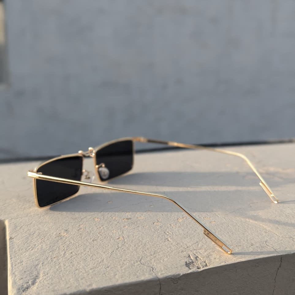 Noir Edge Sunglasses - Metal Frame