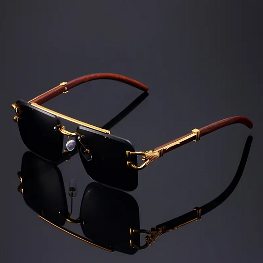 Luxury Leopard Frameless Sunglasses